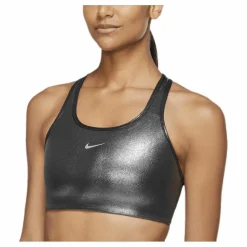 Swoosh Icon Clash Bra Black/*Nike Clearance