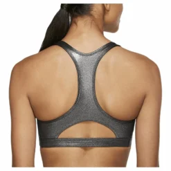 Swoosh Icon Clash Bra Black/*Nike Clearance