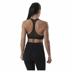 Nike Swoosh Logo Bra Pad Black/Grey Svart Best