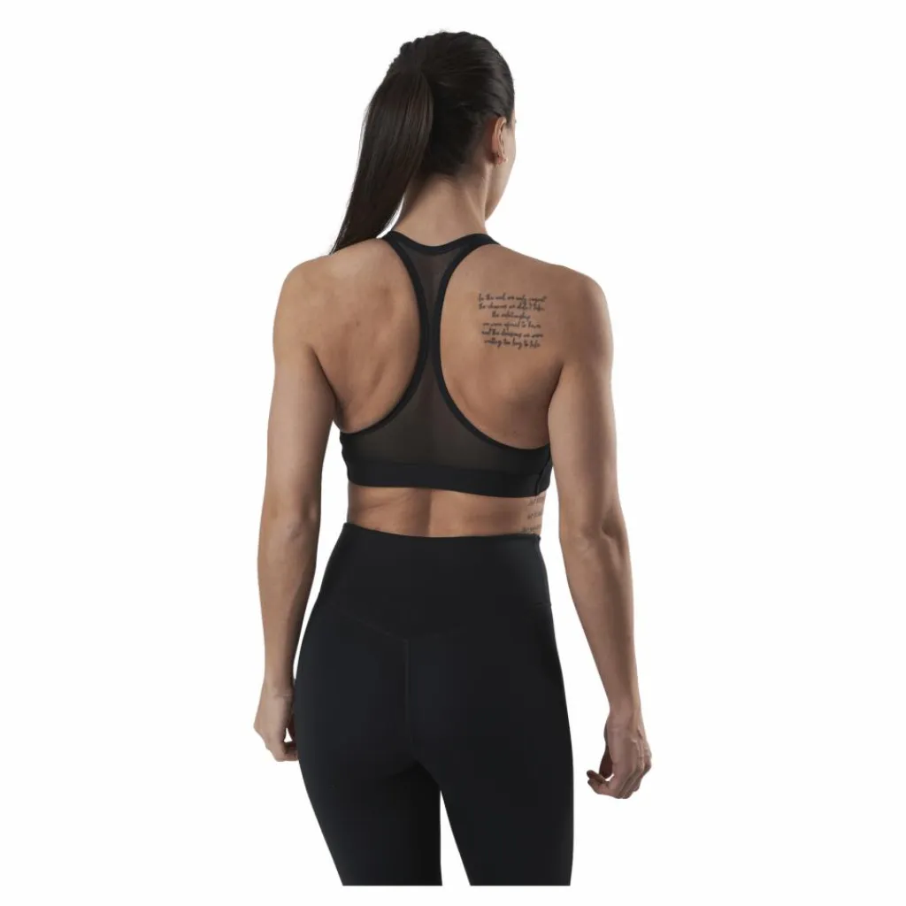 Nike Swoosh Logo Bra Pad Black/Grey Svart Best