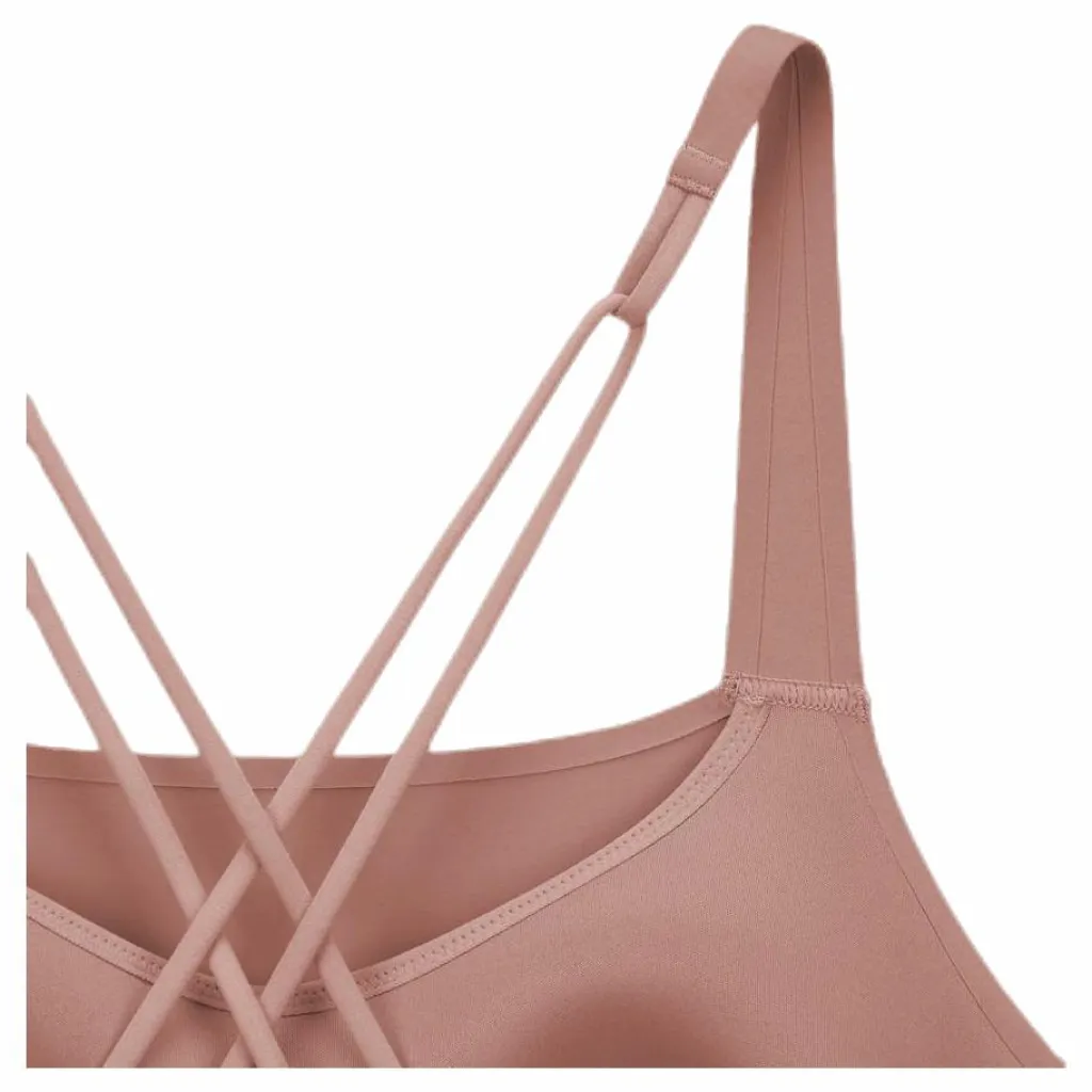 Nike Swoosh Luxe Bra Pink Rosa Discount