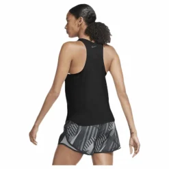 Nike Swoosh Run Tank White/Black Svart New