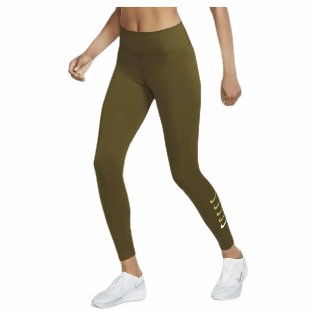 Swoosh Run Tight 7/8 Green*Nike Best