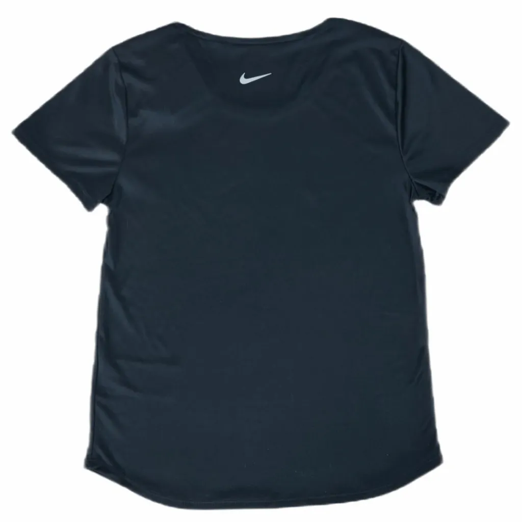Nike Swoosh Run Top SS Black/Silver Svart Hot