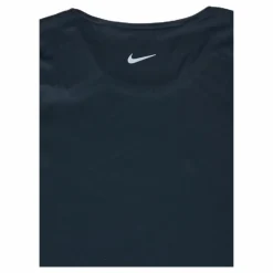 Nike Swoosh Run Top SS Black/Silver Svart Hot