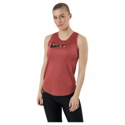 Nike Swoosh Running Tank Red Röd Clearance