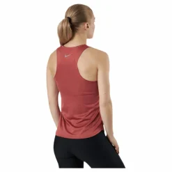 Nike Swoosh Running Tank Red Röd Clearance