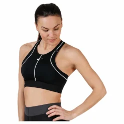 Nike Swoosh Surf to Sport Bra White/Black Svart
