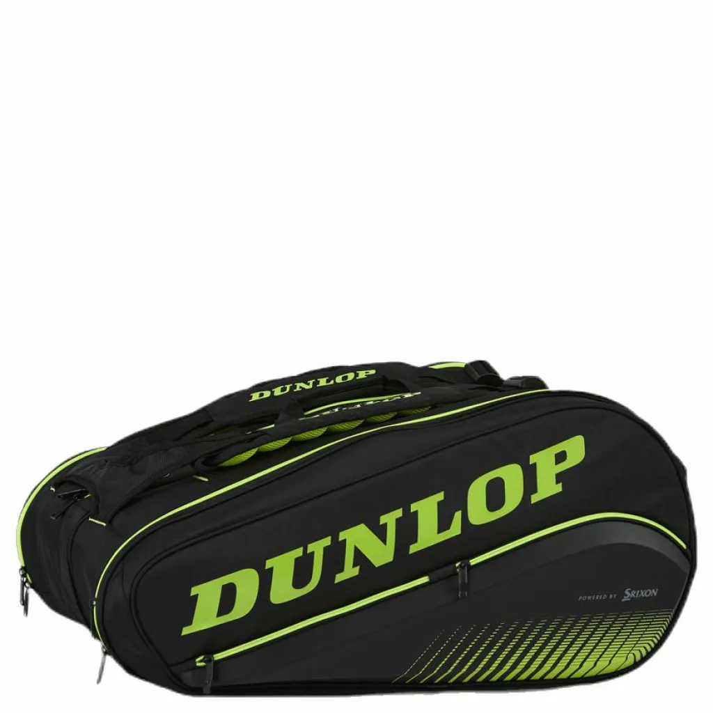 Dunlop SX Performance 12 Racket Thermo Black/Yellow Svart och Gul Clearance