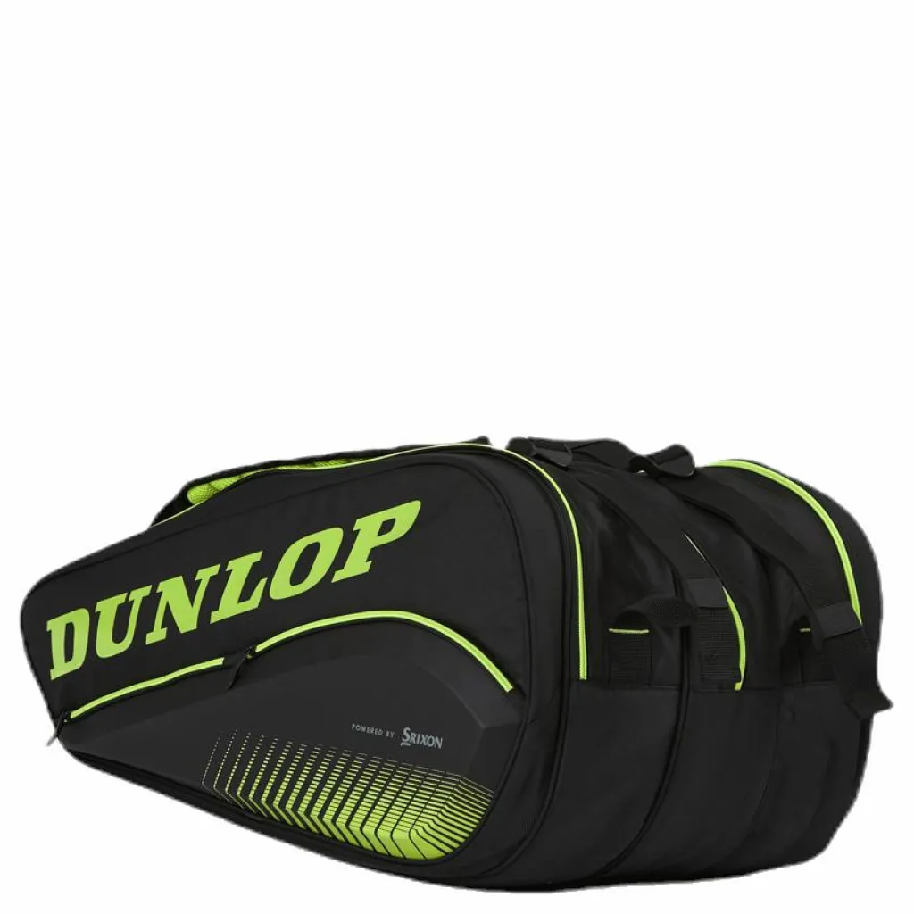 Dunlop SX Performance 12 Racket Thermo Black/Yellow Svart och Gul Clearance