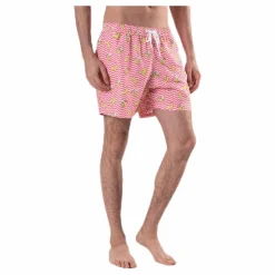 Sylvester Loose Shorts Pink/Yellow*Björn Borg Online
