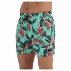 Björn Borg Sylvester Swimshorts Blue/Pink/Green Blå, Rosa och Grön Best
