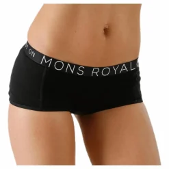 Mons Royale Sylvia Boyleg Panel FOLO Black Svart Clearance