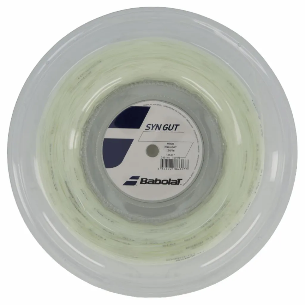 Babolat Syn Gut 200m 1,30 White Vit Discount