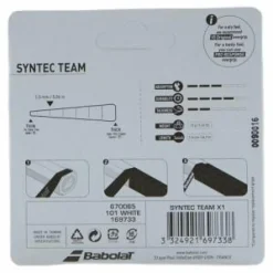 Babolat Syntec Team 1-pack White Vit Online