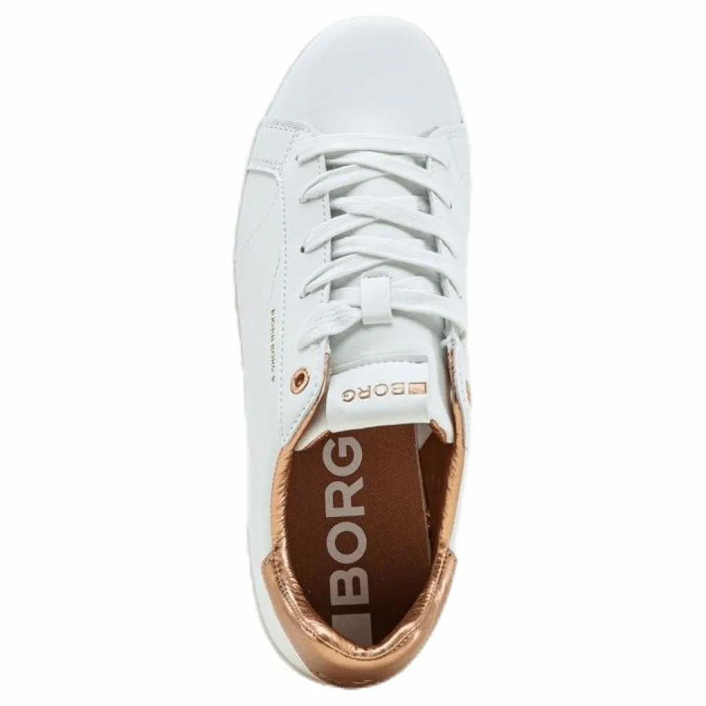 Björn Borg T1306 Low Cls Met Pink/White Rosa och Vit Clearance