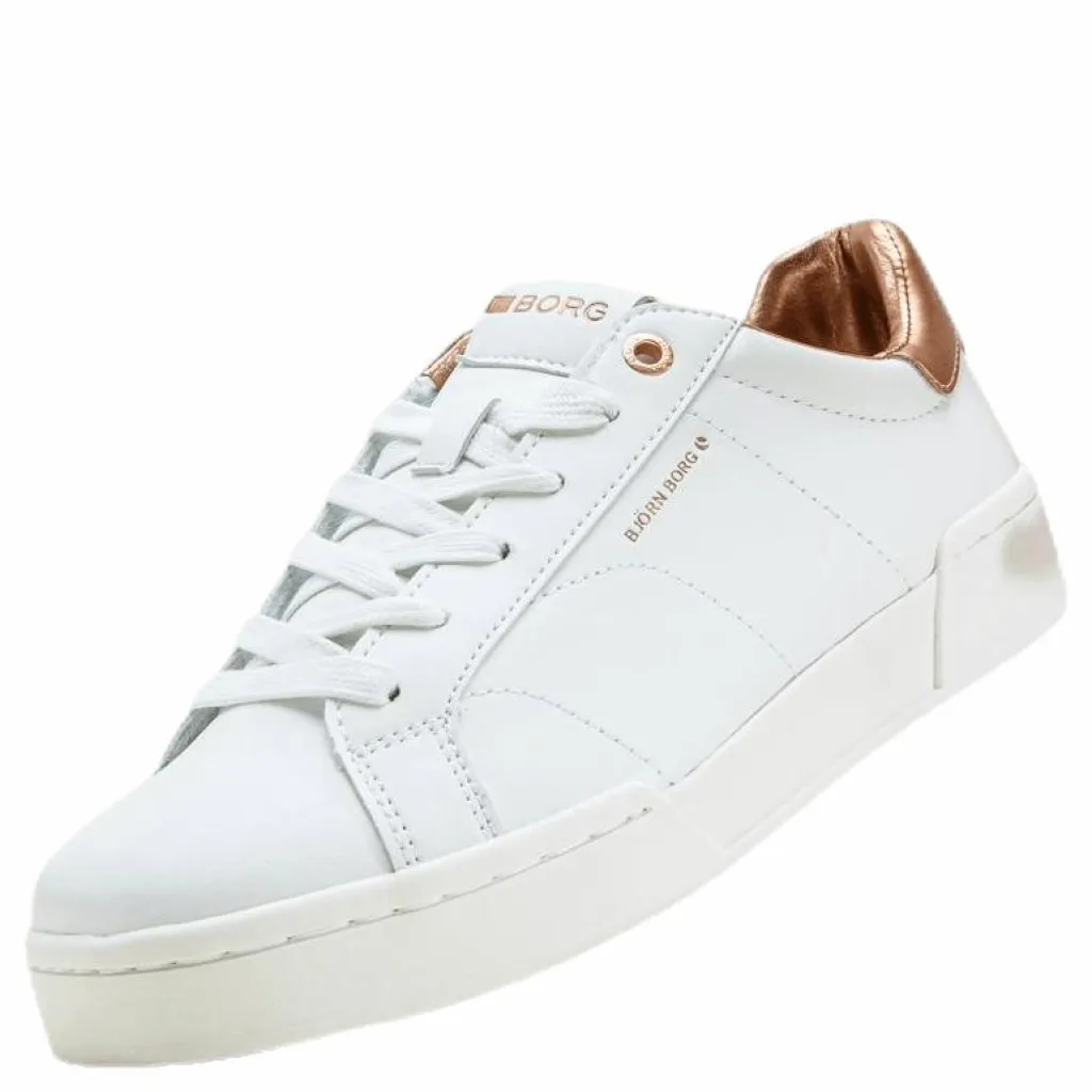 Björn Borg T1306 Low Cls Met Pink/White Rosa och Vit Clearance