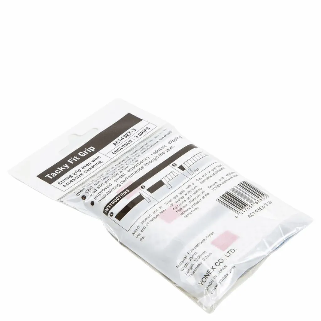 Yonex Tacky Fit Grip White SVARTnTJOCKLEK: 0,7mmnMATERIAL: POLYURETHANE, NYLONnMADE IN JAPAN","category": "","url": "https://sportamore.com/products/214882-yonex-tacky-fit-grip-vit","gtin13": "4547656665550","productId": "4547656665550","image": {"@type": "ImageObject","url": "https://sportamore.com/cdn/shop/products/4547656665550_001_ab55e609d2d34d61954b340b474551d1_1024x1024.png?v=1679003236","image": "https://sportamore.com/cdn/shop/products/4547656665550_001_ab55e609d2d34d61954b340b474551d1_1024x1024.png?v=1679003236","name": "Tacky Fit Grip White","width": 1024,"height": 1024}}icon-searchStäng (esc) Best