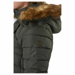 Tuxer Tamara Reco Jacket Dark Olive Grå Hot