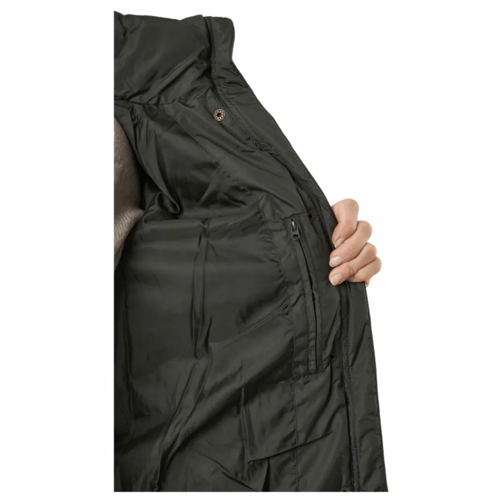 Tuxer Tamara Reco Jacket Dark Olive Grå Hot