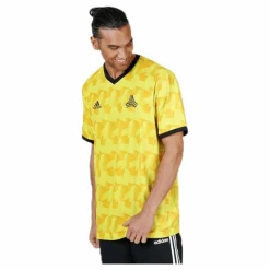 adidas Tango All Over Print Jersey Yellow Gul