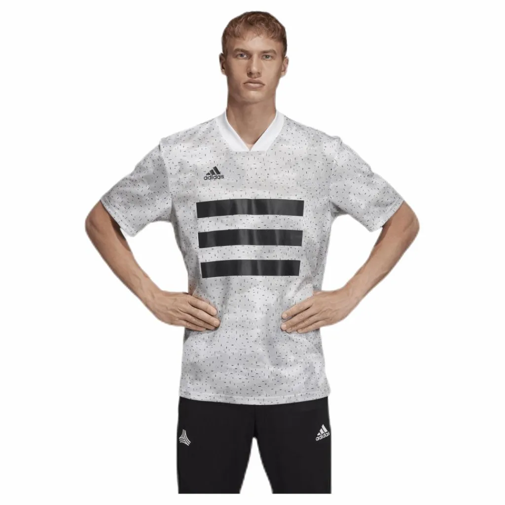 adidas Tango AOP Jersey White Grå