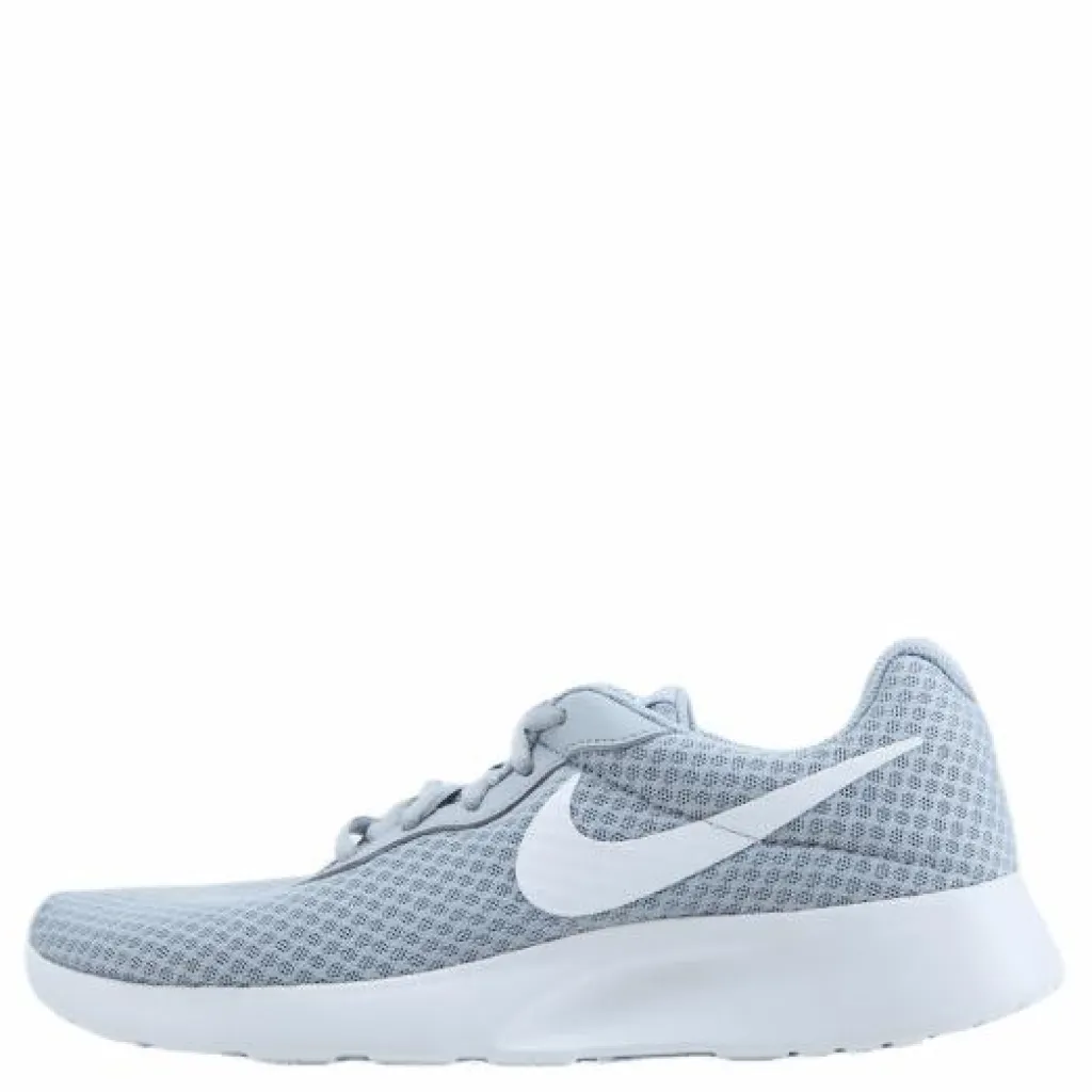 Nike Tanjun Women's Shoes WOLF GREY/WHITE-BARELY VOLT-BLACK Grå Discount