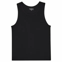 Bread & Boxers Tank Relaxed Svart Clearance