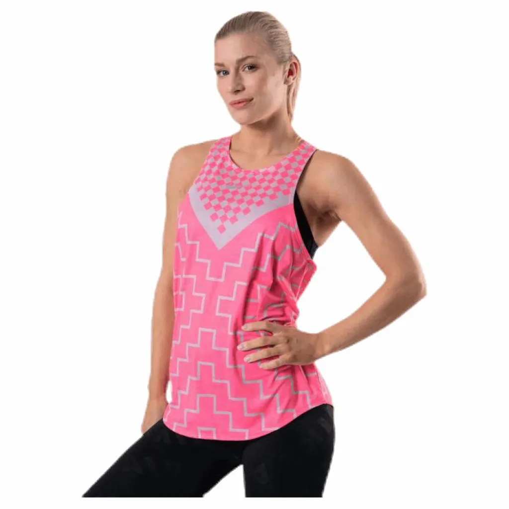 Nike Tank Runway Geo Pink Rosa