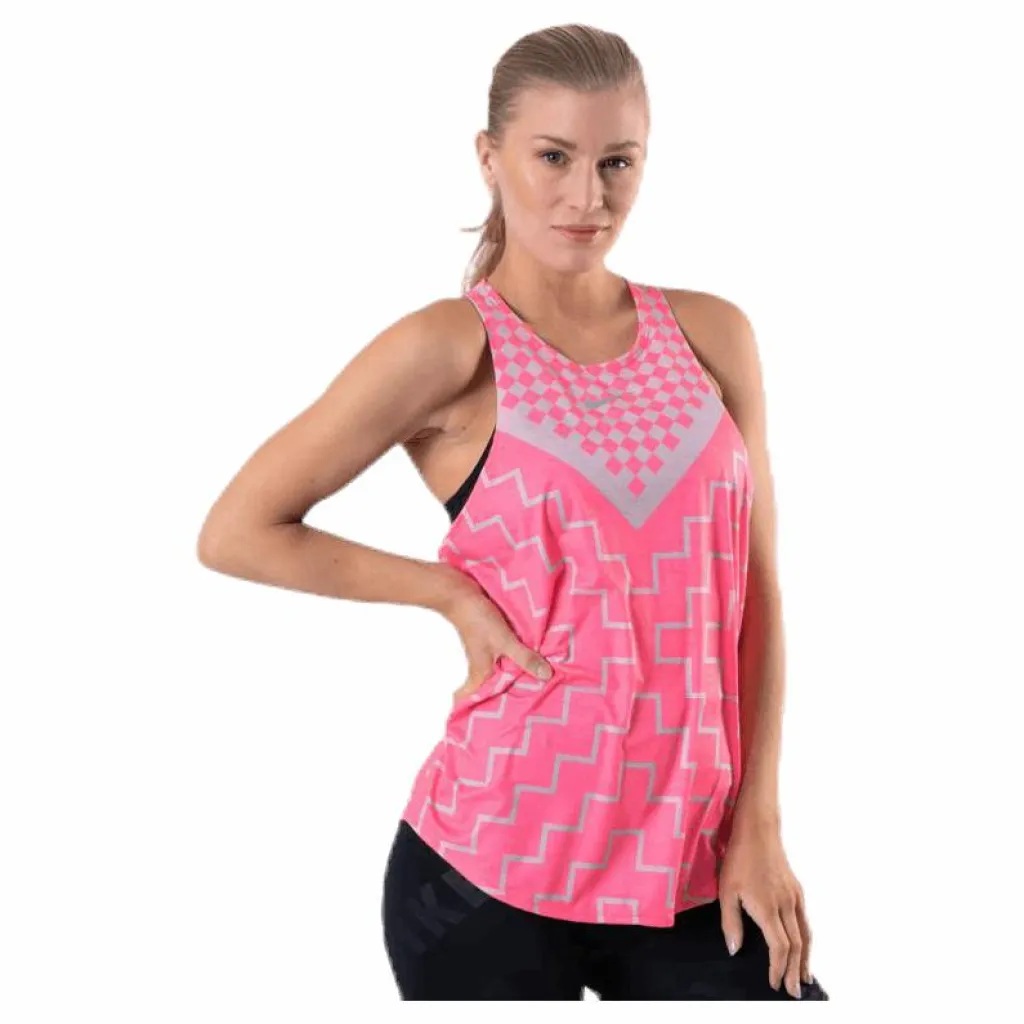 Nike Tank Runway Geo Pink Rosa