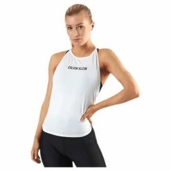 Calvin Klein Tank Top White Vit Online