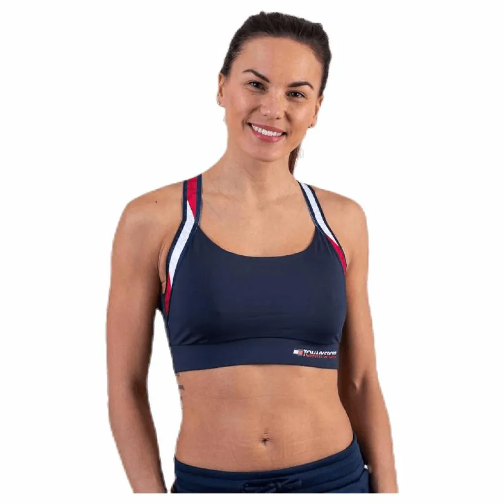 Tape Bra Medium Impact Blue*Tommy Hilfiger Sport Sale