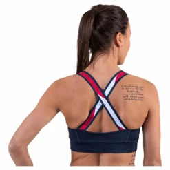 Tape Bra Medium Impact Blue*Tommy Hilfiger Sport Sale
