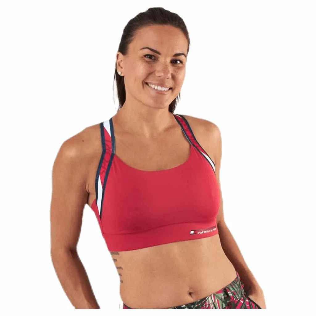 Tape Bra Medium Impact Pink*Tommy Hilfiger Sport Hot