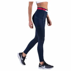 Tommy Hilfiger Sport Tape Legging 7/8 Blue Blå Clearance