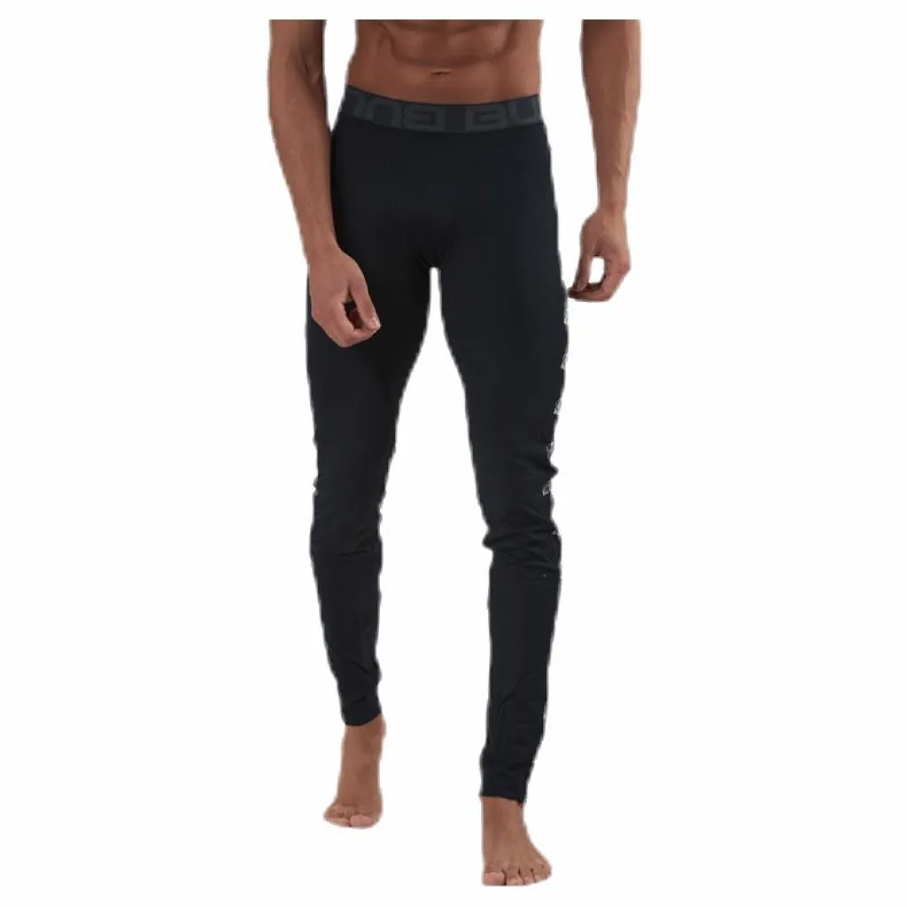 Tape Merino Wool Pants Black*Bula Discount