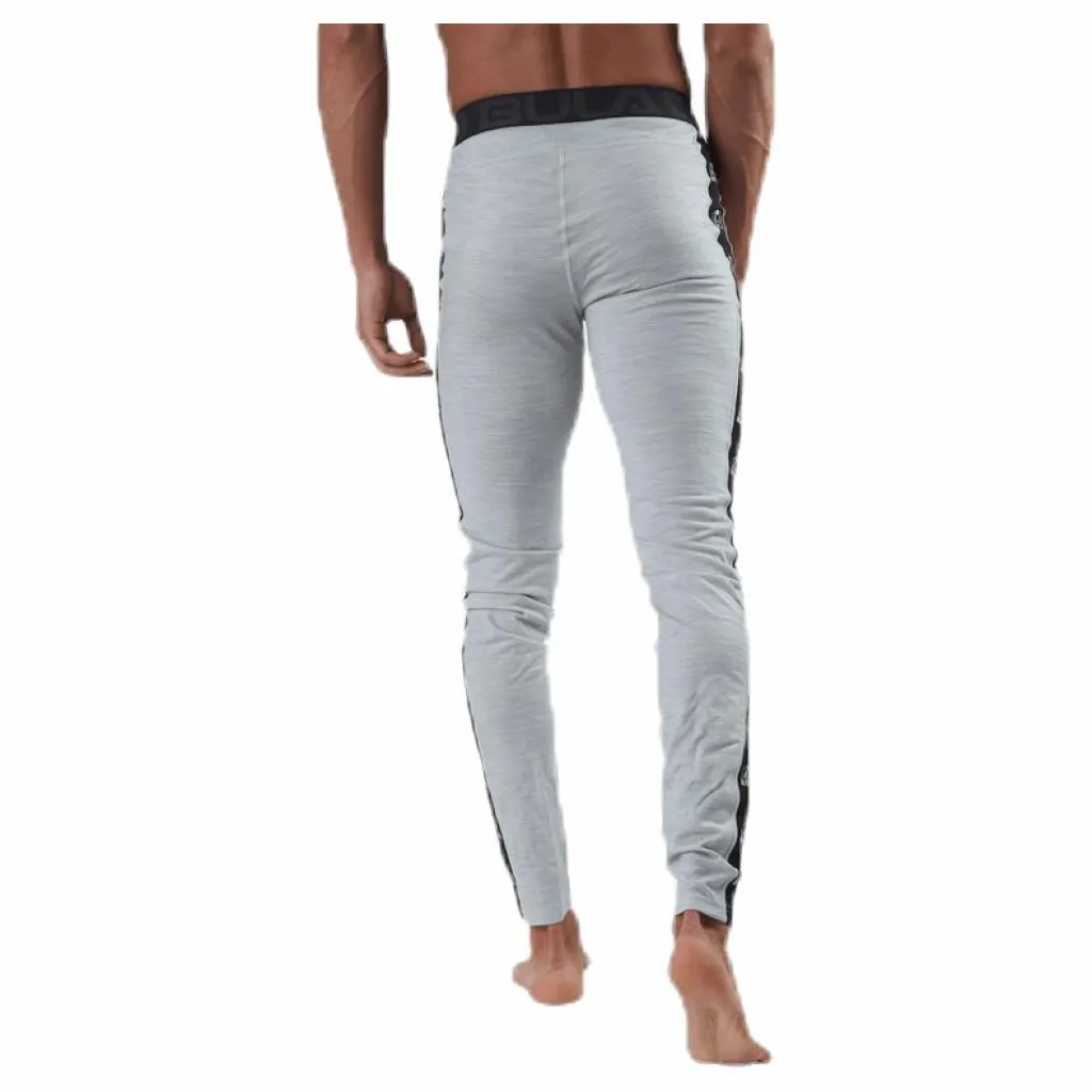 Bula Tape Merino Wool Pants Grey Grå