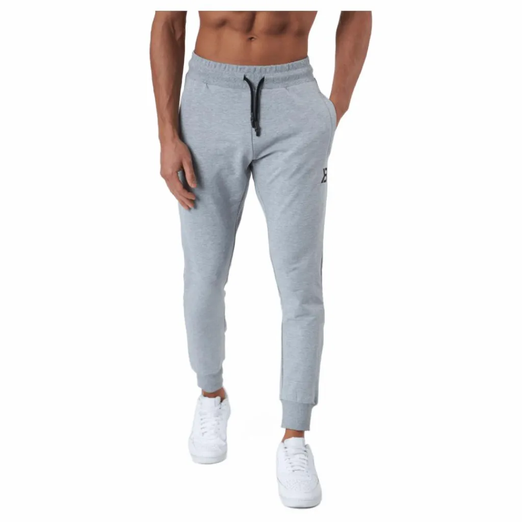 Tapered Joggers V2 Light Grey Melange*Better Bodies Discount