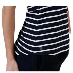 Marine Taranto Tank Top Blue/White Blå och Vit Best