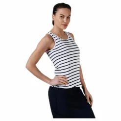 Taranto Tank Top Blue/White*Marine Outlet