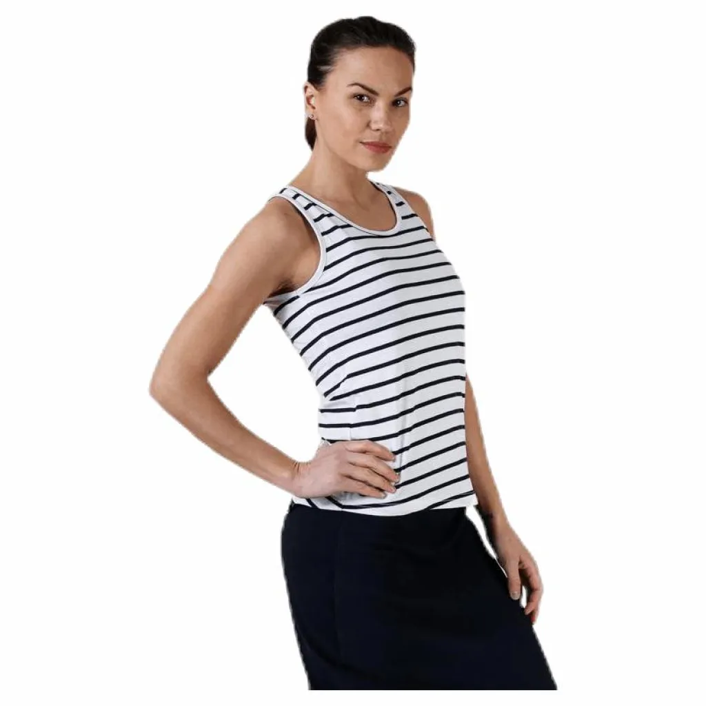 Taranto Tank Top Blue/White*Marine Outlet