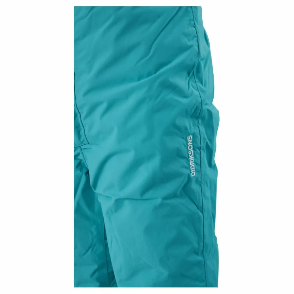 Didriksons Tarfala Kids Pants 5 Peacock Green Turkos Outlet