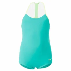 Nike Swim T-Back One Piece Junior Green Grön Sale