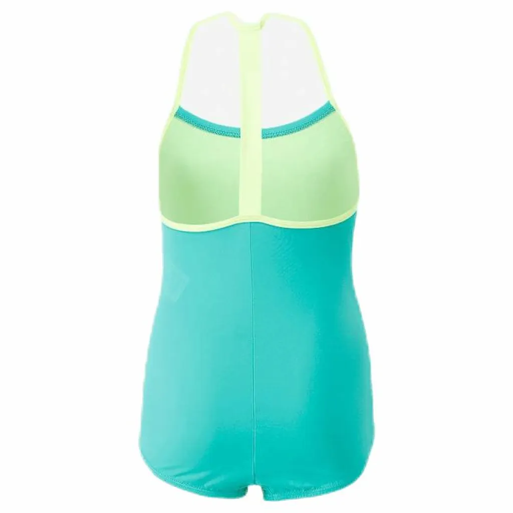 Nike Swim T-Back One Piece Junior Green Grön Sale