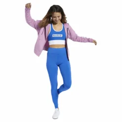 Reebok Te Linear Logo Fullzip Pink Rosa New