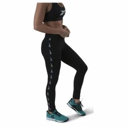 Reebok Te Tape Pack Legging Black Svart Discount