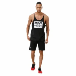 Team BB Raw Cut Tank Black*Better Bodies Hot