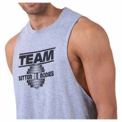 Better Bodies Team BB Tank Grey Grå New