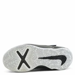 Nike Team Hustle D 10 Little Kids' Shoes BLACK/METALLIC SILVER-VOLT-WHITE Svart Discount