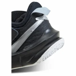 Nike Team Hustle D 10 Little Kids' Shoes BLACK/METALLIC SILVER-VOLT-WHITE Svart Discount